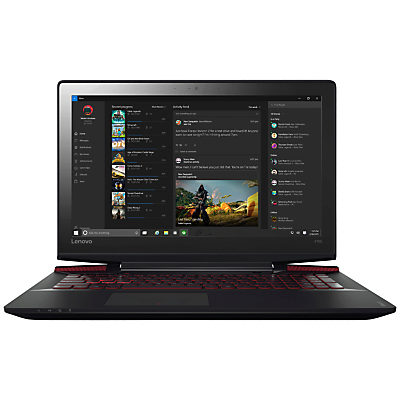 Lenovo Ideapad Y700 Gaming Laptop, Intel Core i7, 16GB RAM, 1TB HDD + 256GB SSD, NVIDIA GTX 960, 15.6 Ultra HD (4K), Black